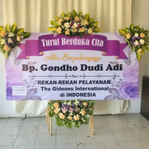Karangan Papan Bunga Duka Cita Solo 18