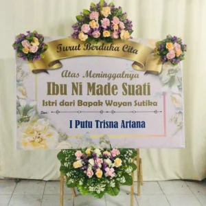 Karangan Papan Bunga Duka Cita Solo 22