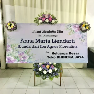 Karangan Papan Bunga Duka Cita Solo 25