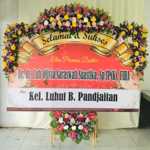 Papan Bunga Ucapan Selamat Solo 13