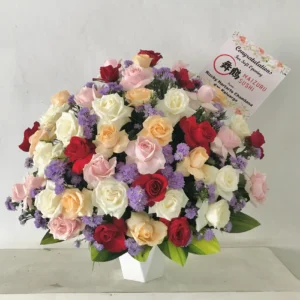 Bunga Meja Ucapan Selamat Solo BMUS10