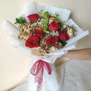 Karangan Buket Bunga Valentine Solo 4