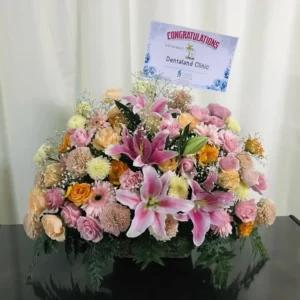 Karangan Bunga Meja Ucapan Selamat Solo 2