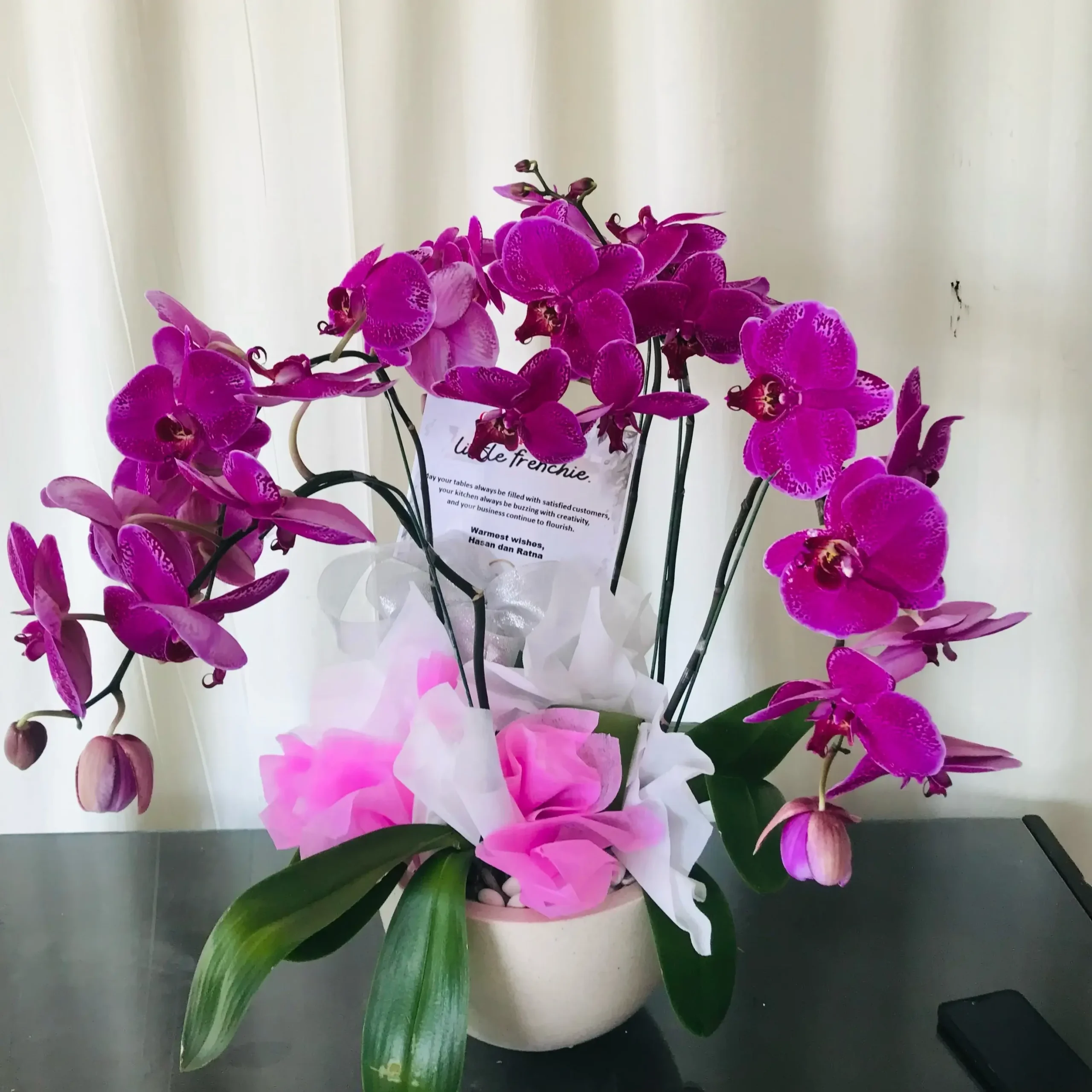 Karangan Bunga Meja Ucapan Selamat Solo 4