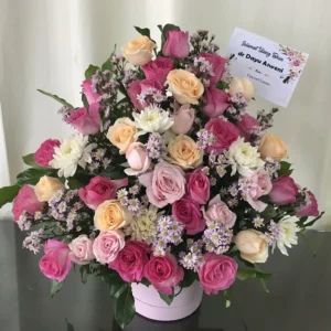 Karangan Bunga Meja Ulang Tahun 10