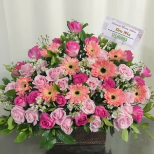 Karangan Bunga Meja Ulang Tahun Solo 5