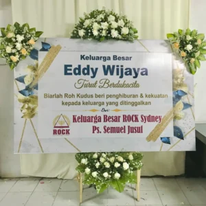 Karangan Papan Bunga Duka Cita Solo 17