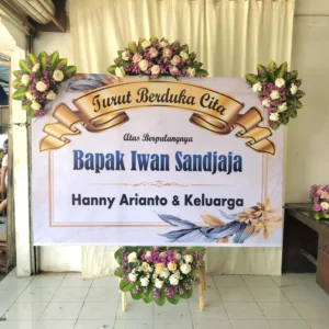 Karangan Papan Bunga Duka Cita Solo 20