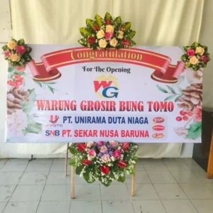 Papan Bunga Ucapan Selamat Solo 30