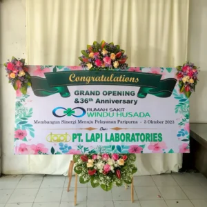 Papan Bunga Ucapan Selamat Solo 34