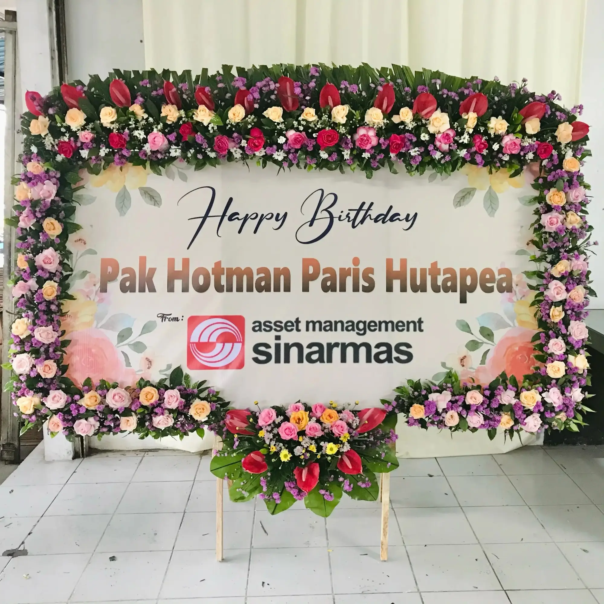 Karangan Papan Bunga Ulang Tahun Solo 1