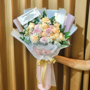 Karangan Buket Bunga Ucapan Selamat Solo 2