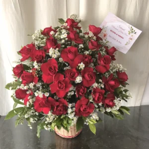 Bunga Meja Ucapan Selamat Solo BMUS9