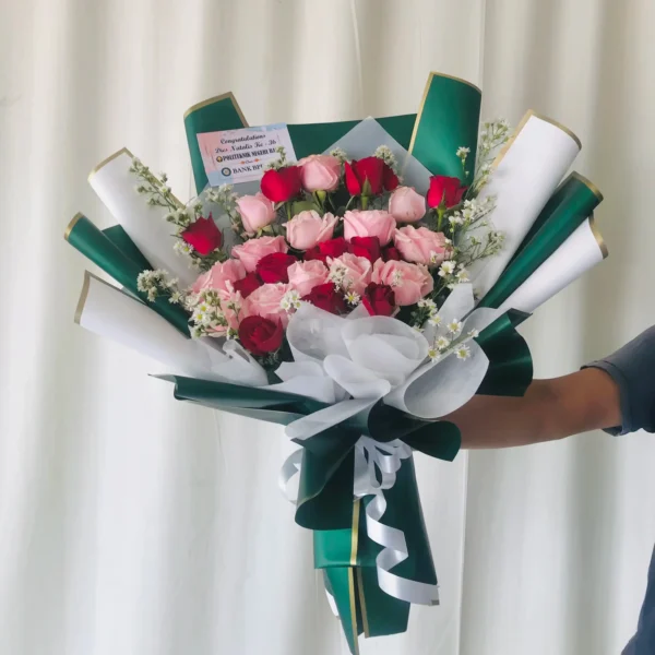 Buket Bunga Ucapan Selamat BBUS1