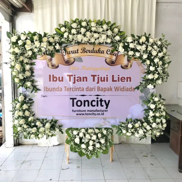 Papan Bunga Duka Cita PBDC1