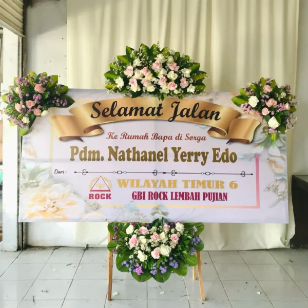 Karangan Papan Bunga Duka Cita Solo 9