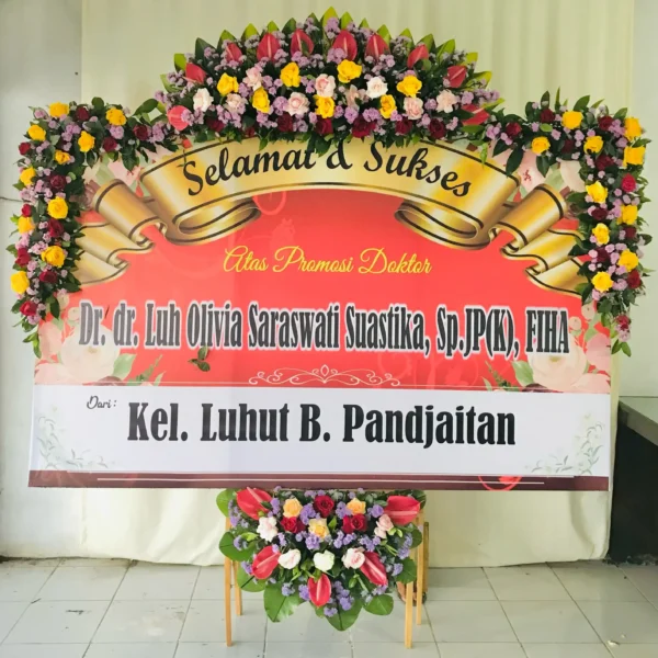Papan Bunga Ucapan Selamat Solo 13