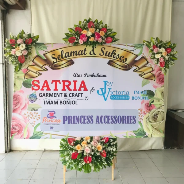 Papan Bunga Ucapan Selamat PBUS2