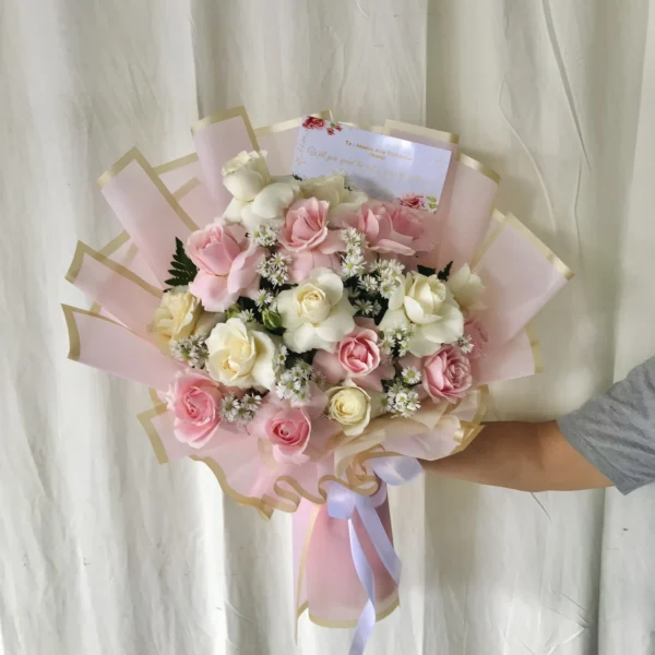Buket Bunga Ucapan Selamat Solo BBUS5
